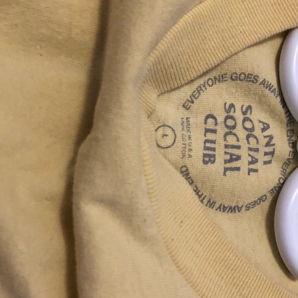 Mens size large Anti Social Social Club T-shirt - Picture 2 of 3